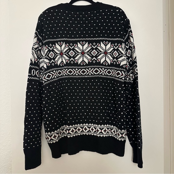 Polo Ralph Lauren Snowflake Cotton Cashmere Blend Sweater Pullover - Picture 9 of 9